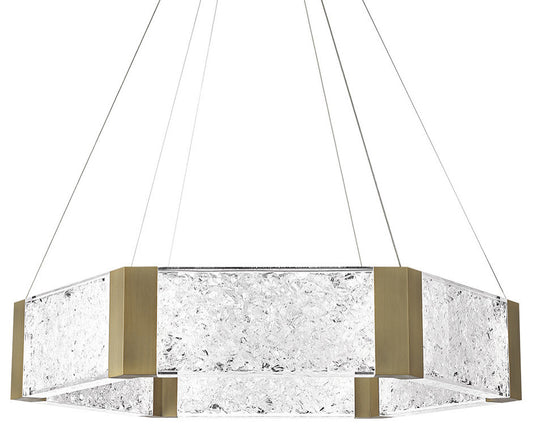 Forever LED Chandelier, Aged BrassBy Modern Forms