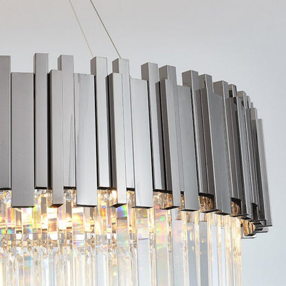 Gio Collection Polished Chrome Crystal ChandelierBy MORSALE