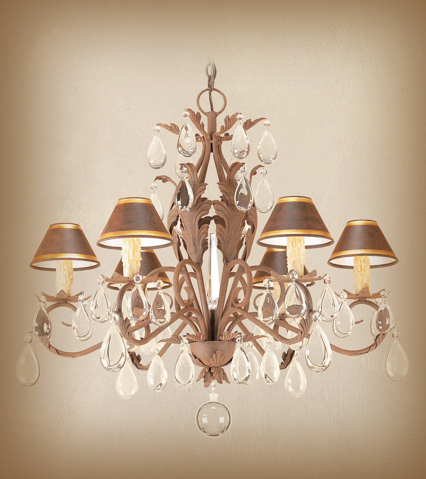 Pera Crystal ChandelierBy Arte De Mexico