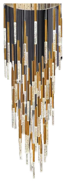 Modern LED Foyer Chandelier, 28 LightsBy Morsale.com