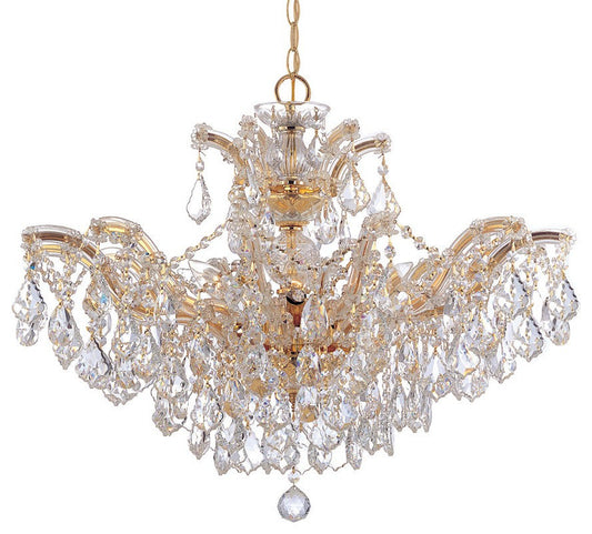Crystorama Maria Theresa Chandelier Clear Crystal Spectra 4439-GD-CL-SAQBy Crystorama Lighting