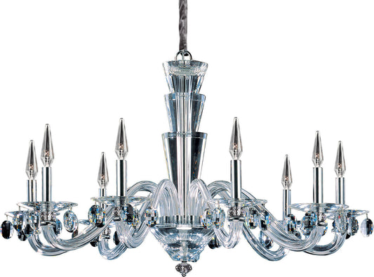 Fanshawe Chandelier, Chrome, 9By KALCO LIGHTING