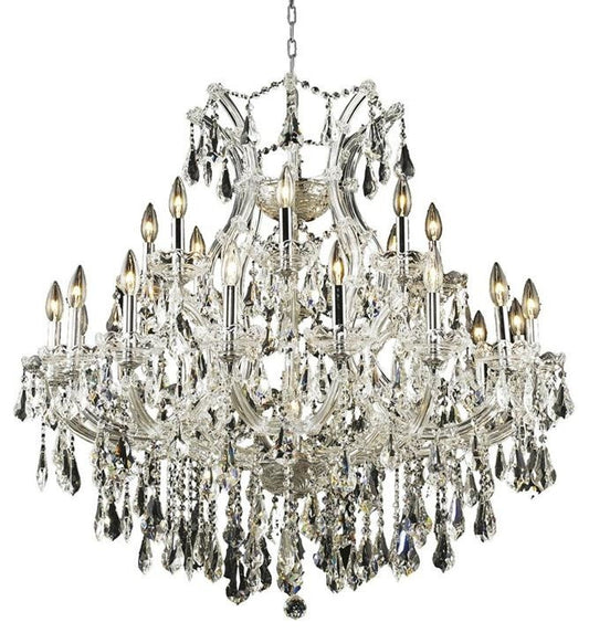 Elegant Maria Theresa 24-Light Chrome ChandelierBy Elegant Furniture & Lighting