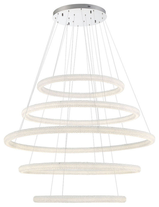 Sassi 1-Light Chandelier, ChromeBy Eurofase Lighting