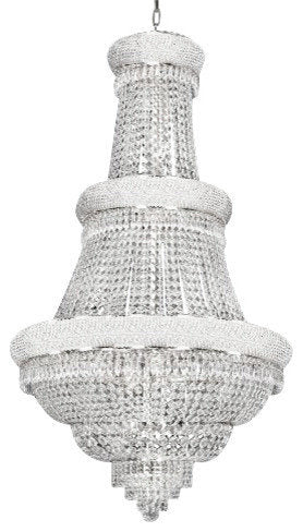 Swarovski Crystal Empire Chandelier SilverBy Gallery