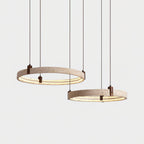 Celestial Orbit Travertine Chandelier