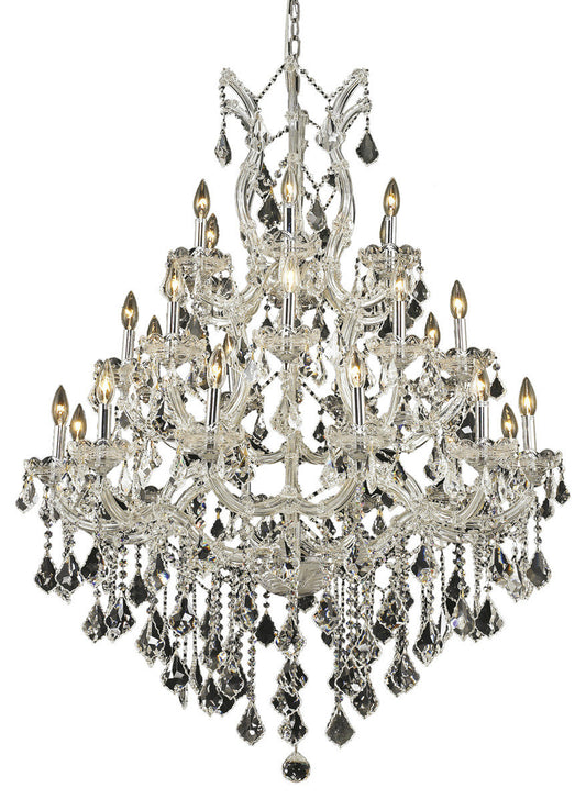 Elegant Maria Theresa 28-Light Chrome ChandelierBy Elegant Furniture & Lighting