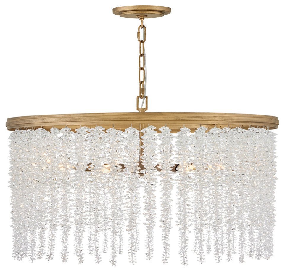 Fredrick Ramond FR41494BNG Rubina Medium Convertible ChandelierBy Hinkley