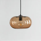 Artistic Electroplated Glass LED Nordic Pendant Lighting Island Light