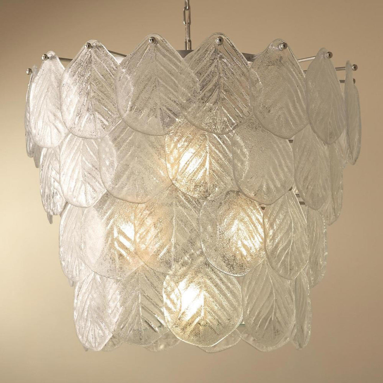 Murano Leaf Chandelier