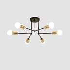 6 Lights LED Modern Ceiling Lights Flush Mount Lighting Hanging Ceiling Lights