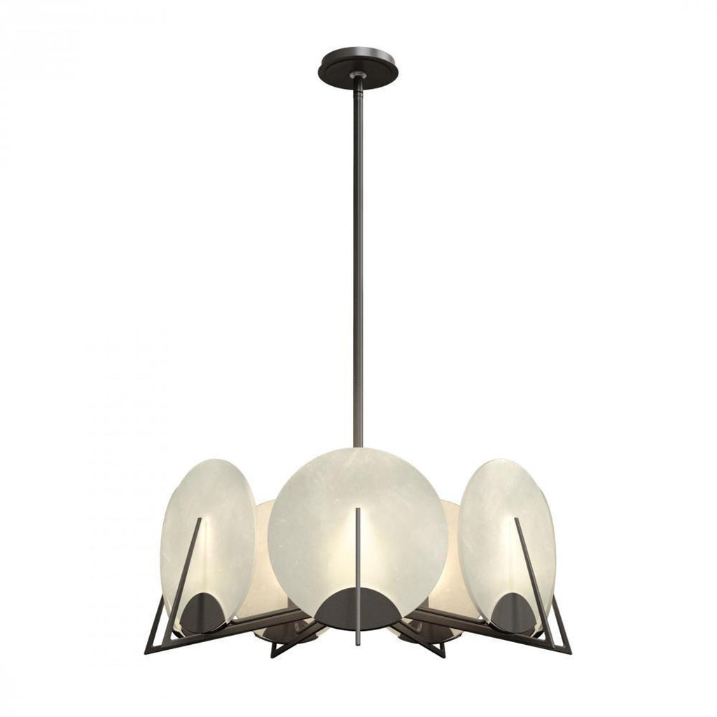 Glissade Double Large Pendant, LED, Ink, Clear, 43.5"W (137587-LED-STND-89-ZM0749 5Z311G)