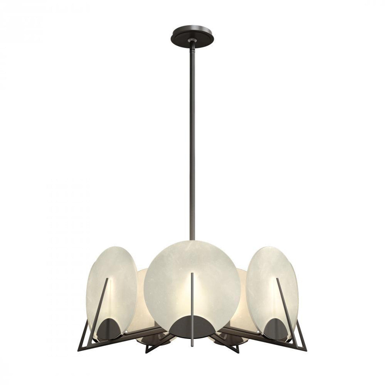 Glissade Double Large Pendant, LED, Ink, Clear, 43.5"W (137587-LED-STND-89-ZM0749 5Z311G)