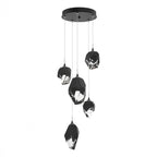 Griffin Stardust Pendant, 6-Lights, Dark Smoke, Cool Grey, 39.2"W (131590-SKT-MULT-07-YL0709 5YZYDH)