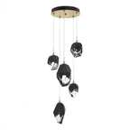 Griffin Stardust Pendant, 6-Lights, Vintage Platinum, Clear, 39.2"W (131590-SKT-MULT-82-ZM0709 5YZYDT)