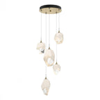 Griffin Stardust Pendant, 6-Lights, Vintage Platinum, Cool Grey, 39.2"W (131590-SKT-MULT-82-YL0709 5YZYDR)