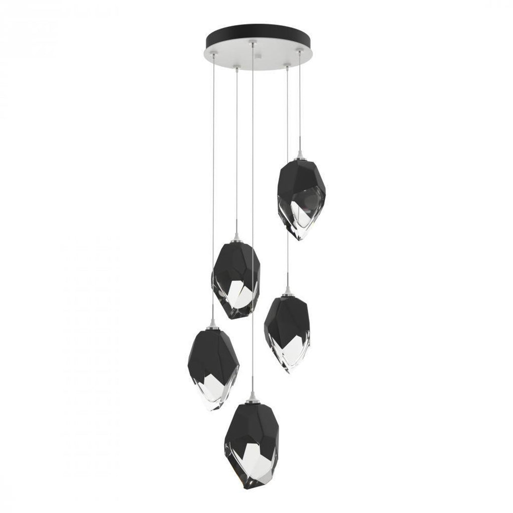 Chrysalis Pendant, 5-Light, Modern Brass, White Polished Crystal, 15.4"W (131137-SKT-STND-86-WP0754 5YZTG7)