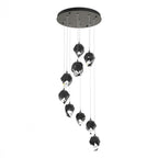 Griffin Stardust Pendant, 6-Lights, Natural Iron, Clear, 39.2"W (131590-SKT-MULT-20-ZM0709 5YZYDQ)