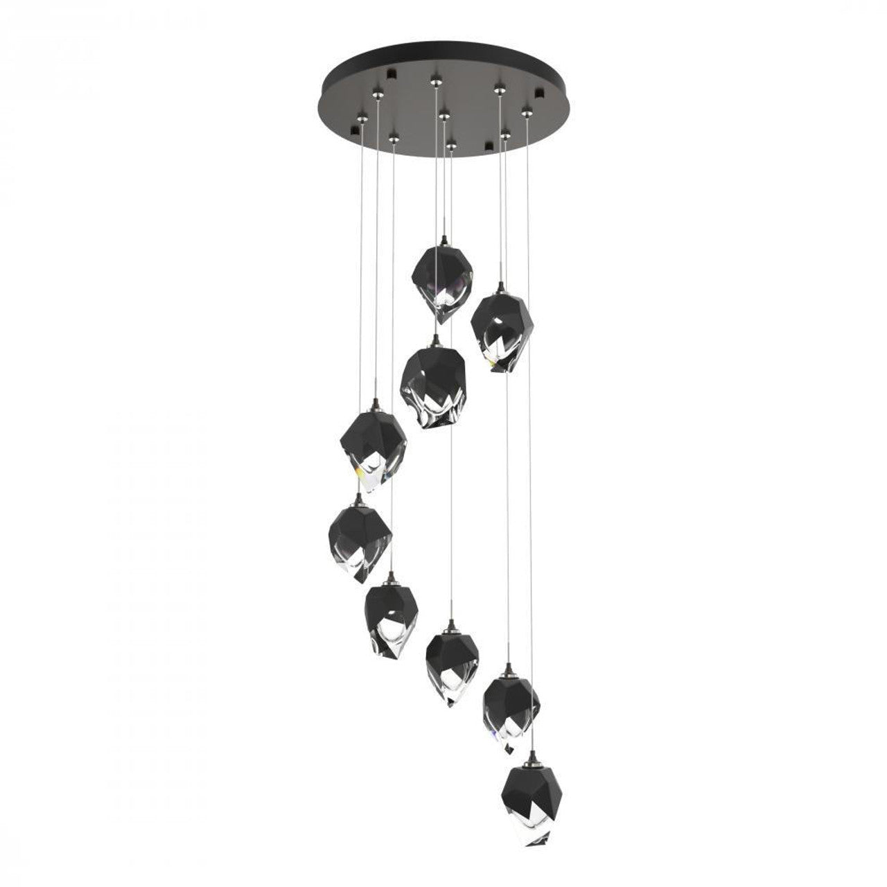 Griffin Stardust Pendant, 6-Lights, Modern Brass, Cool Grey, 39.2"W (131590-SKT-MULT-86-YL0709 5YZYDY)