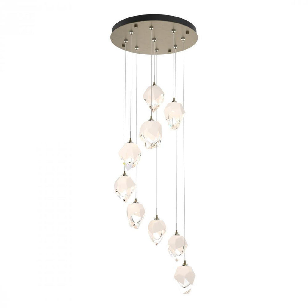Griffin Stardust Pendant, 6-Lights, Soft Gold, Cool Grey, 39.2"W (131590-SKT-MULT-84-YL0709 5YZYDU)