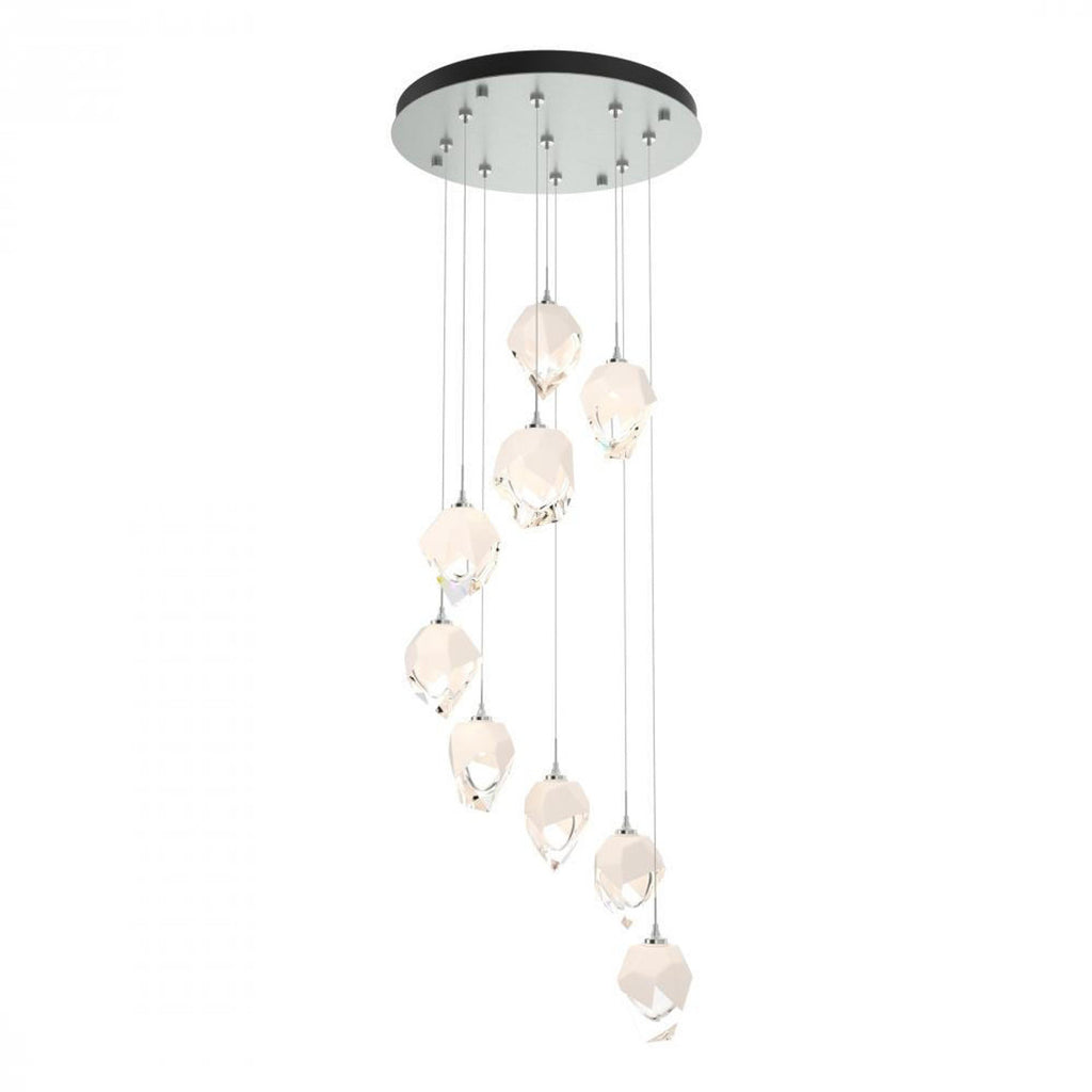 Griffin Stardust Pendant, 6-Lights, Natural Iron, Clear, 39.2"W (131590-SKT-MULT-20-ZM0709 5YZYDQ)