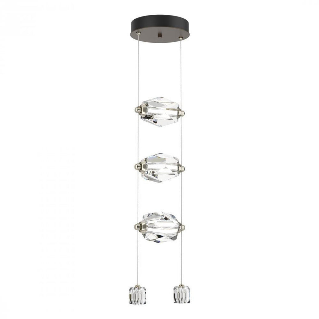 Gatsby Pendant, 9-Light, LED, Vintage Platinum, 27.5"W (139056-LED-STND-82-CR 5Z5XUA)