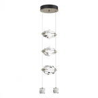 Gatsby Pendant, 3-Light, LED, Dark Smoke, 9.2"W (139058-LED-STND-07-CR 5Z5XUN)