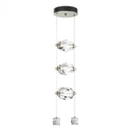 Gatsby Pendant, 3-Light, LED, Black, 9.2"W (139058-LED-STND-10-CR 5Z5XUP)