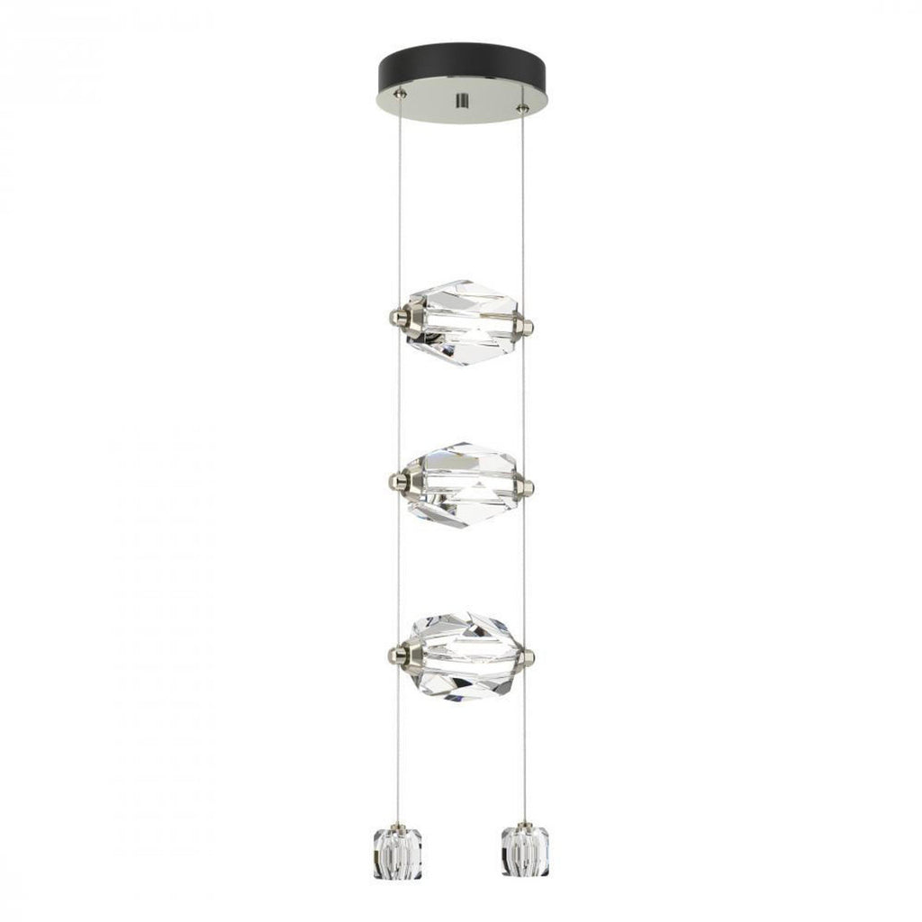 Gatsby Pendant, 3-Light, LED, Dark Smoke, 9.2"W (139058-LED-STND-07-CR 5Z5XUN)