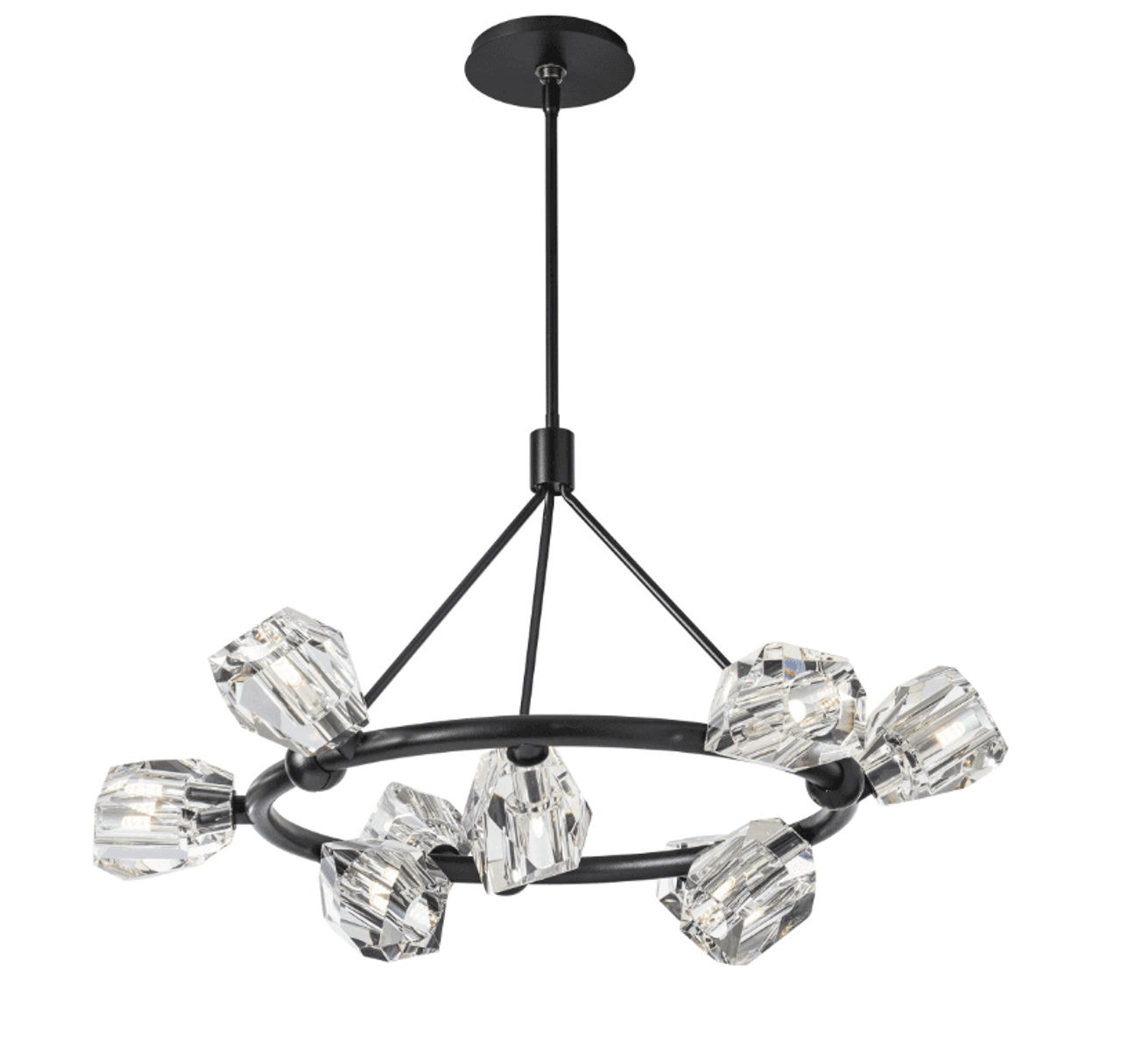 Gatsby Pendant, 8-Light, Oil Rubbed Bronze, 45.3"W (105020-SKT-14-CR 5N8HLK)