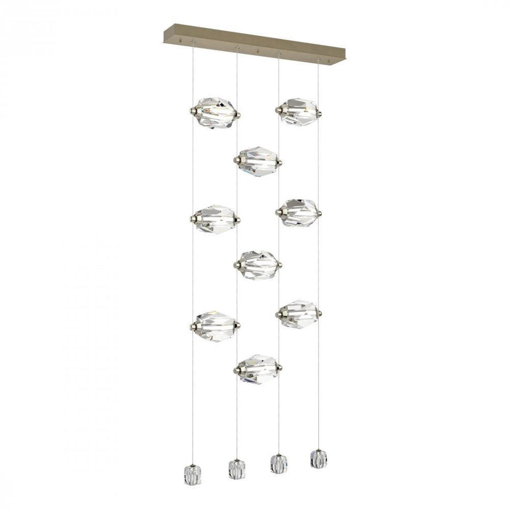 Gatsby Pendant, 9-Light, LED, Black, 27.5"W (139056-LED-STND-10-CR 5Z5XU7)