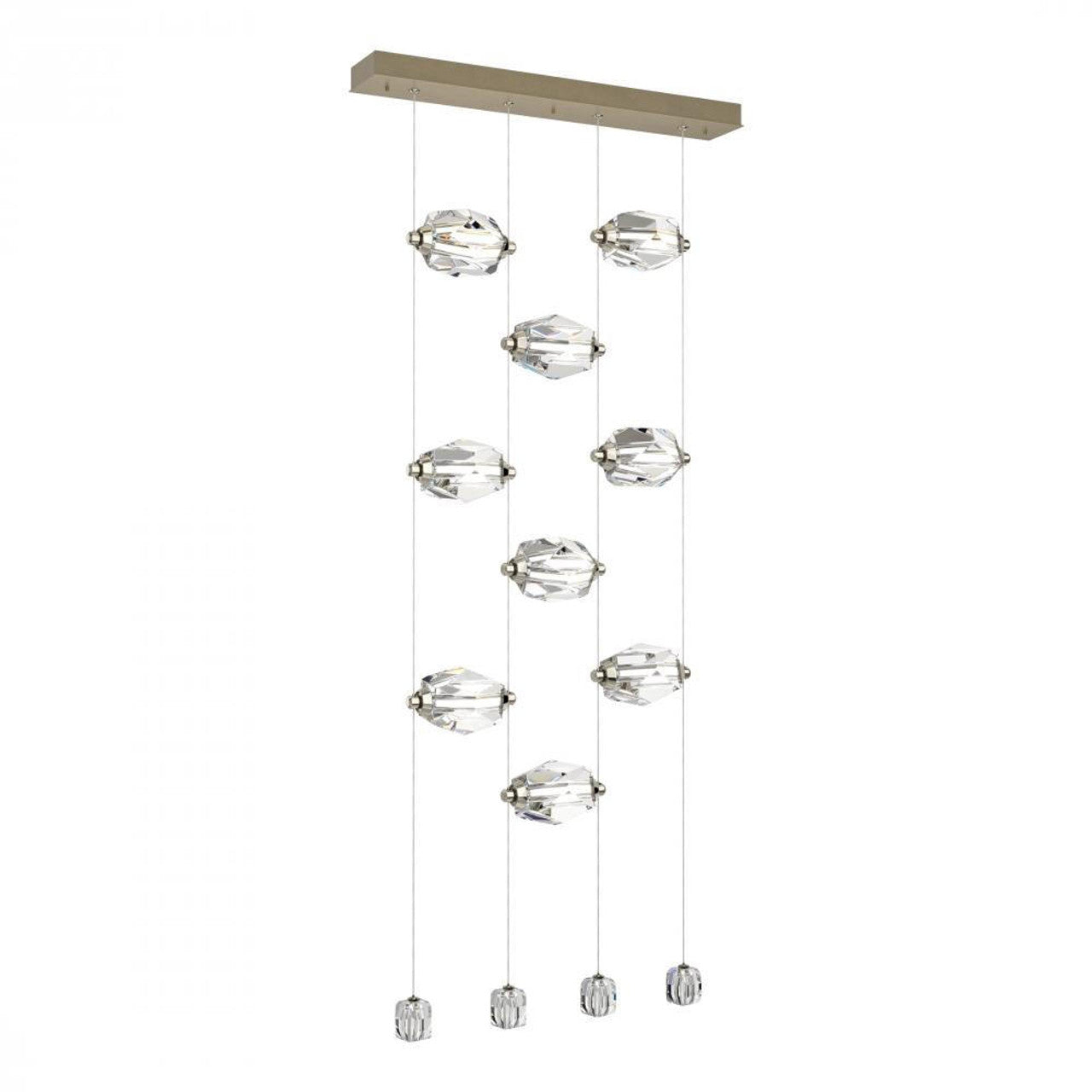 Gatsby Pendant, 9-Light, LED, Black, 27.5"W (139056-LED-STND-10-CR 5Z5XU7)