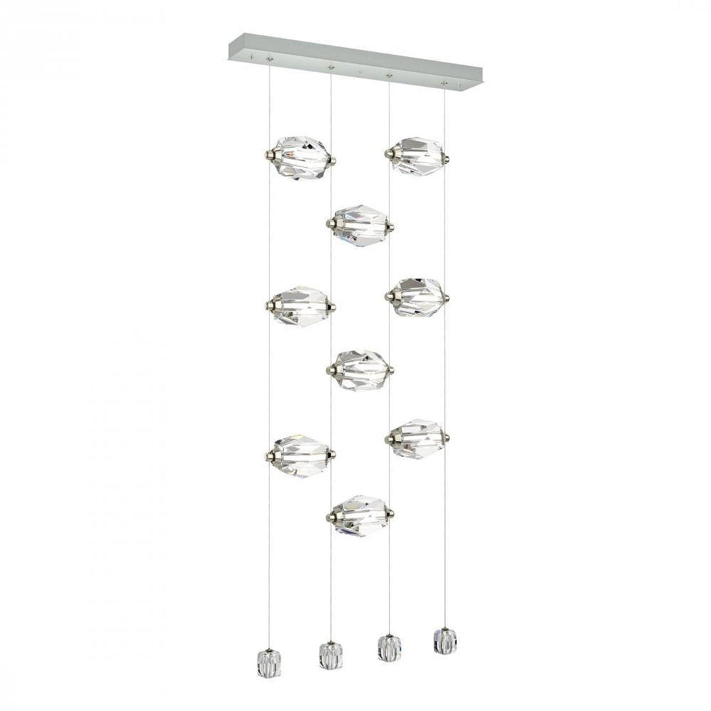 Gatsby Pendant, 9-Light, LED, White, 27.5"W (139056-LED-STND-02-CR 5Z5XU4)