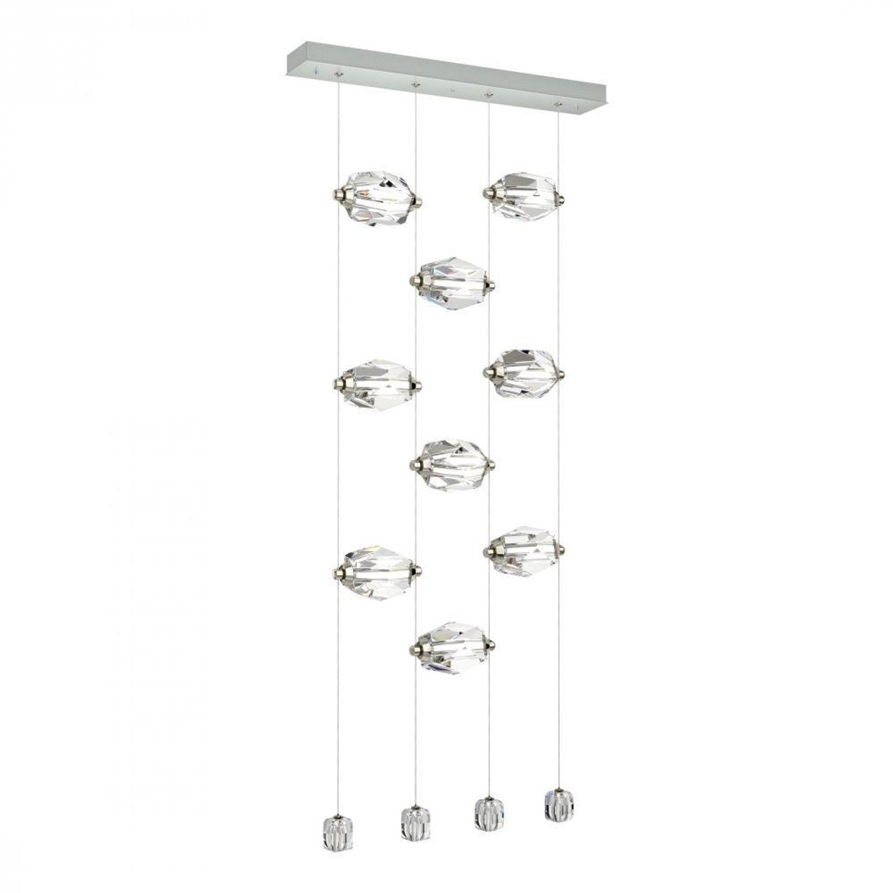 Gatsby Pendant, 9-Light, LED, White, 27.5"W (139056-LED-STND-02-CR 5Z5XU4)