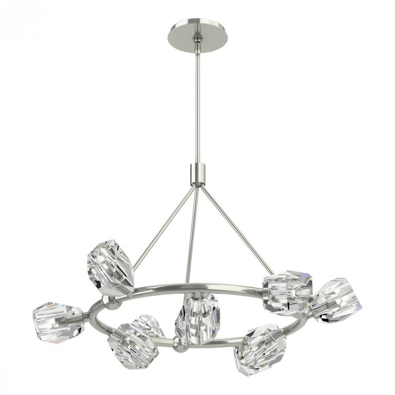 Gatsby Pendant, 9-Light, Dark Smoke, 31.7"W (131067-SKT-MULT-07-CR 5YWQW0)