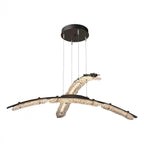 Glissade Large Pendant, LED, Ink, Clear, 43.5"W (137586-LED-STND-89-ZM0749 5Z3114)