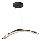 Glissade Large Pendant, LED, White, Clear, 43.5"W (137586-LED-STND-02-ZM0749 5Z310U)
