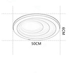 4 Graduated Circles LED Nordic Ceiling Lights Flush Mount Lighting