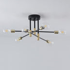 6-light LED Sputnik Design Nordic Flush Mount Lighting Chandelier