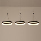 3 Circles Dimmable LED Adjustable Modern Chandeliers Pendant Light