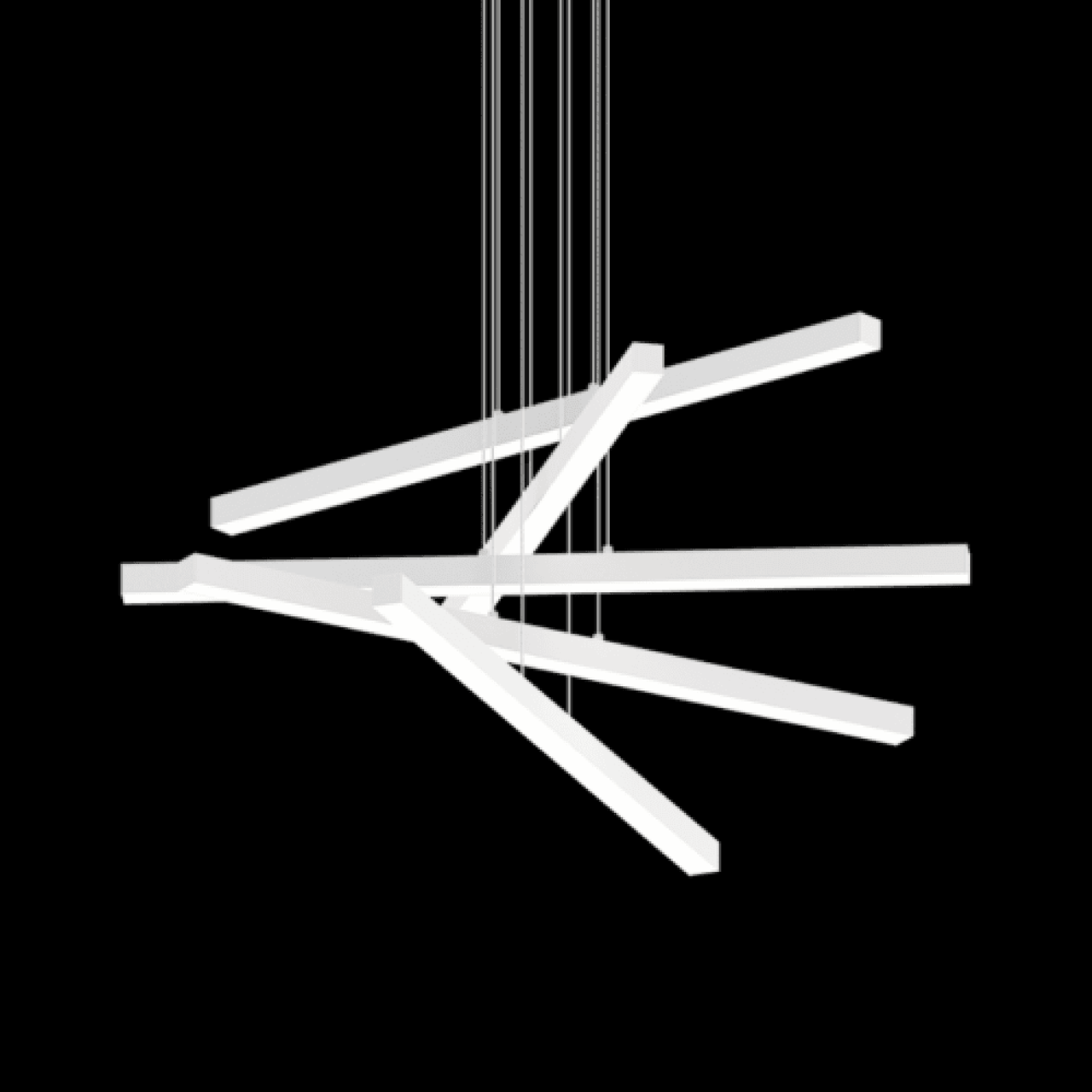 O'Hara Chandelier, 2-Light, LED, Brushed Gold, 40"W (C30872BG 3060NNW)