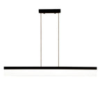 Aluminum Acrylic Kitchen Island Pendant Lights Elongated Linear Pendant Lighting