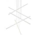 Z-Bar Pendant Rise, Large Rectangle, LED, Matte Black, 56.25"W (ZBP-54-RR-SW-MTB-CNP 407UFK3)