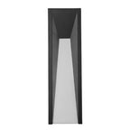 Arched Trapezoid Waterproof Black LED Modern Outdoor Wall Lights Wall Lamp