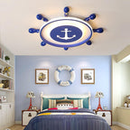 Anchor Insignia Flush Mount Ceiling Light Novelty LED Light