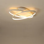 2 Ring Contemporary LED Flush Mount Ceiling Light for Bedroom