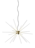 Photon Chandelier, 18-Light, LED, Satin Nickel, Acrylic, 48"W (700PHT48S-LED930A 70PDJPX)