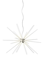 Photon Chandelier, 18-Light, LED, Satin Nickel, Acrylic, 48"W (700PHT48S-LED930A 70PDJPX)
