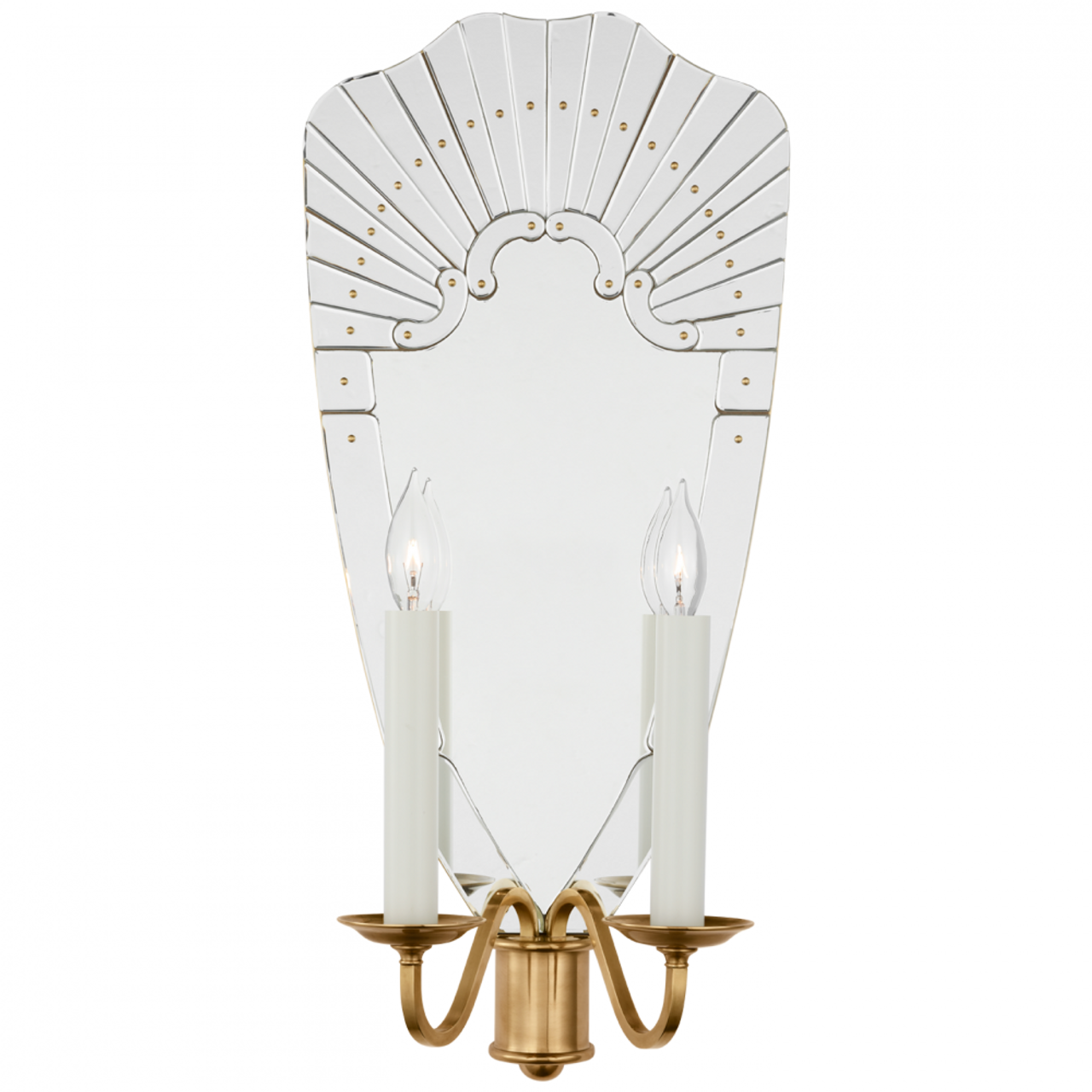 Ellis Medium Linear Sconce - Polished Nickel