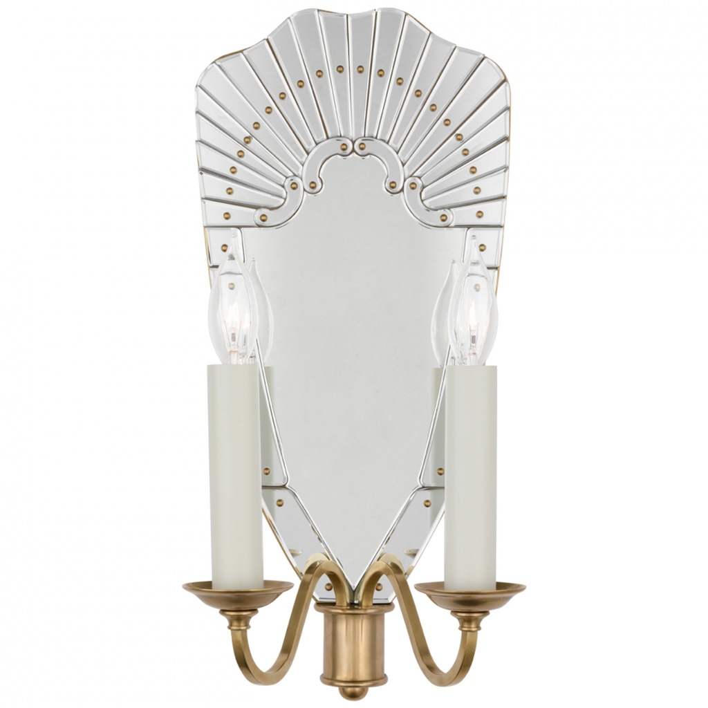 Chadwell 25" Sconce - Polished Nickel